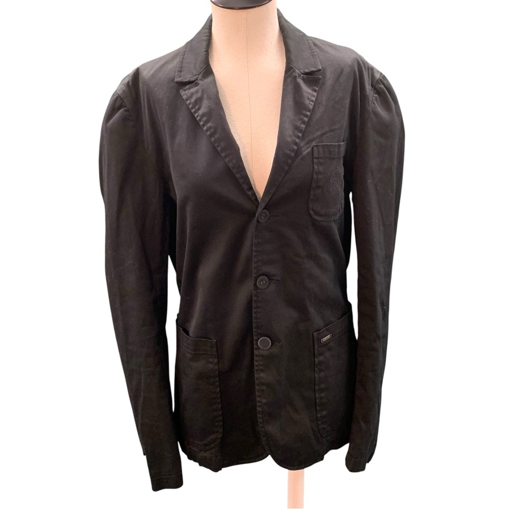 DIESEL Cotton‎ Blazer-Style Jacket – Women’s XL – Black
